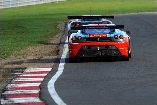 back on track with chad racing