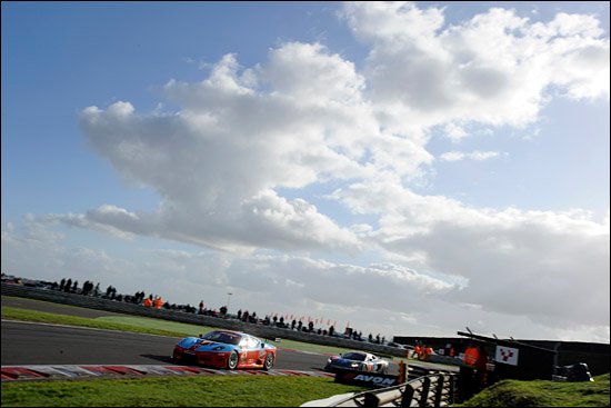 the race track